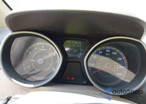 2012 Hyundai Elantra Gls (Ulsan Plant) from USA, damaged, VIN KMHDH4AE6CU318189